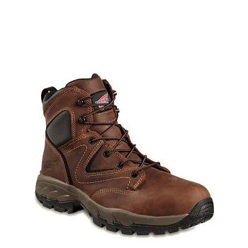 Red Wing TruHiker 6-inch Safety Toe - Bordove Turistické Topánky Panske, RW282SK